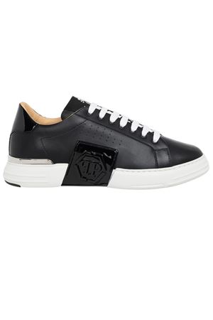 Black Hexagon low-top sneakers PHILIPP PLEIN | FADSUSC0565PLE025N02